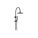 ADP Soul Gooseneck Twin Shower Set Matte Black JTAPSRTSETSOUBK