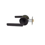 Gainsborough QuickFix Rivera Passage Lever Set with Latch Matte Black 700RIVMBWL