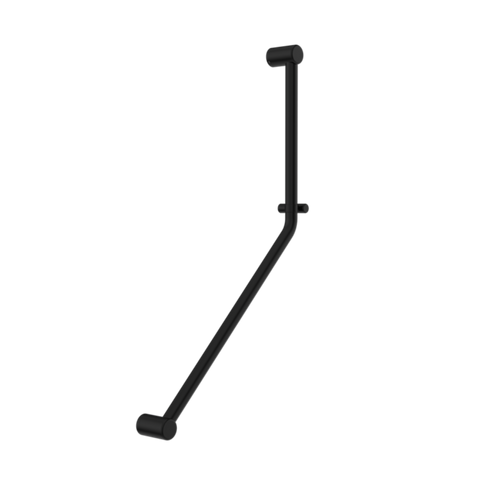 Nero Mecca Care 32mm Ambulant 45 Degree Bent Tube 450X650mm Matte Black NRCR3245DMB