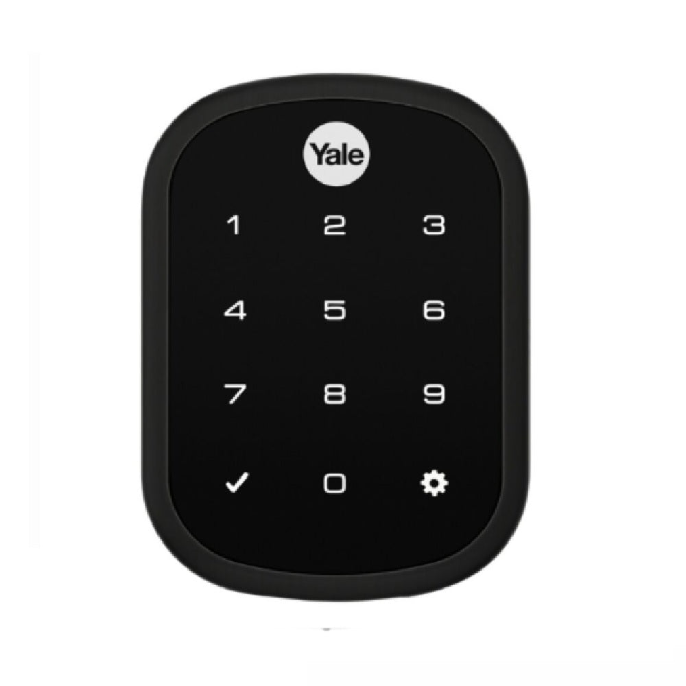 Lockwood Yale Assure SL Digital Deadbolt Matte Black Smart-Ready YRD256HKMBK
