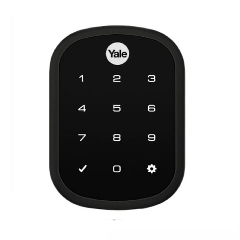 Lockwood Yale Assure SL Digital Deadbolt Matte Black Smart-Ready YRD256HKMBK
