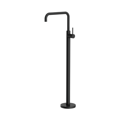 Nero Mecca Freestanding Bath Mixer Square Shape Matte Black NR221903bMB