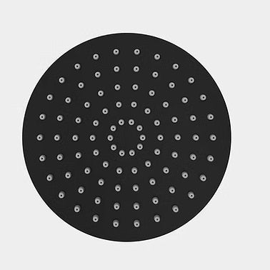 Amelie Essentiel Round Shower Head 200mm Matte Black BDORODR45FMB1P