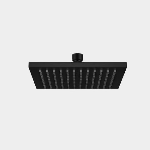 Amelie Essentiel Square Shower Head 200mm Matte Black BDOISH1208MB