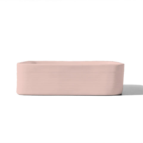 Nood Co Cast Basin - Surface Mount (Blush Pink) CA1-1-0-BL