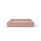 Nood Co Box Basin Two Tone - Surface Mount (Blush Pink) BX2-1-0-BL