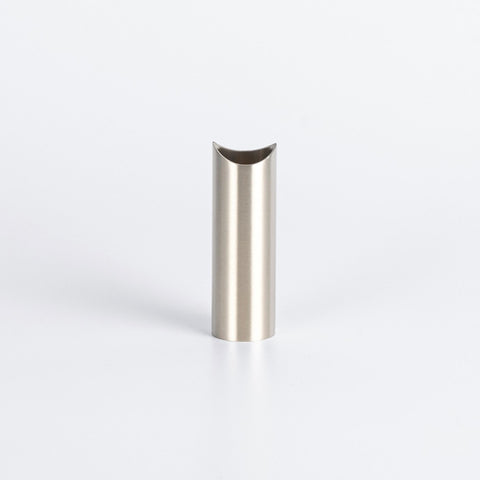 Radiant Round Tube Leg 70mm Brushed Nickel BN-LR70