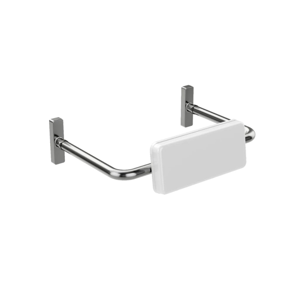 Meir Cushion Backrest Meets AS1428.1 Brushed Nickel MCR-REST-PVDBN