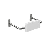 Meir Cushion Backrest Meets AS1428.1 Brushed Nickel MCR-REST-PVDBN