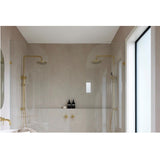 ADP Bloom Shower Set Brushed Brass JTAPSRSETBLMBB