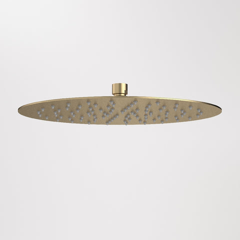 Caroma Urbane II Round Rain Shower Head 300mm Brushed Brass 99634BB3A