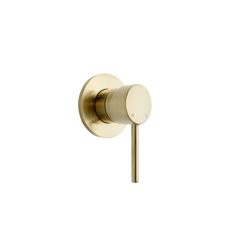 ADP Bloom Wall Mixer Brushed Brass JTAPSBLMBB