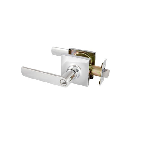 Gainsborough TradePro Bela Square Privacy Lever Set Bright Chrome 1410PROSQBELBC