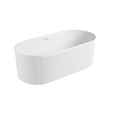 ADP Bronte Freestanding 1500mm Bath Matte White BATABROF1500M