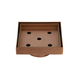 Amelie Bonn Smart Tile Insert Grate (Suit 80mm) Brushed Bronze BDO-BKSF02-80-BV