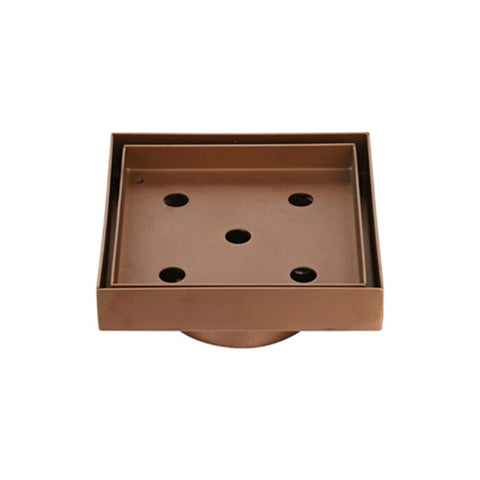 Amelie Bonn Smart Tile Insert Grate (Suit 80mm) Brushed Bronze BDO-BKSF02-80-BV