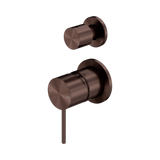 Nero Mecca Shower Mixer Diverter Trim Kit Only Separate Plates Rome Bronze NR221911STRB