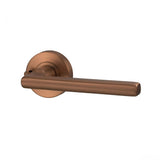 Lockwood Vivid Lever V4 Privacy Set with Latch Satin Bronze VIV2/V4BZPVD