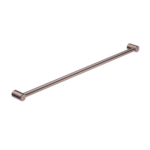 Nero Mecca Care 32mm Grab Rail 1200mm Brushed Bronze NRCR3248BZ