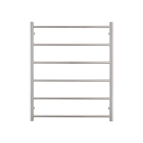 Radiant Brushed 700 x 830mm Round Non Heated Towel Rail BRU-LTR01-700