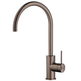 Bella Vista Mica Gooseneck Sink Mixer Dusk Bronze SM-5-DB
