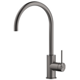 Bella Vista Mica Gooseneck Sink Mixer Gunmetal SM-5-GM
