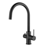 Bella Vista Mica 3-Way Filter Sink Mixer Black SM-5-FLT-BLK