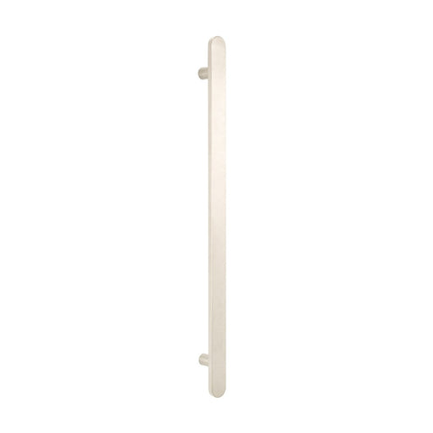 Radiant Vertical Flat Bar Towel Rail 50x930mm Cool Brushed Nickel CBN-FVTR-930