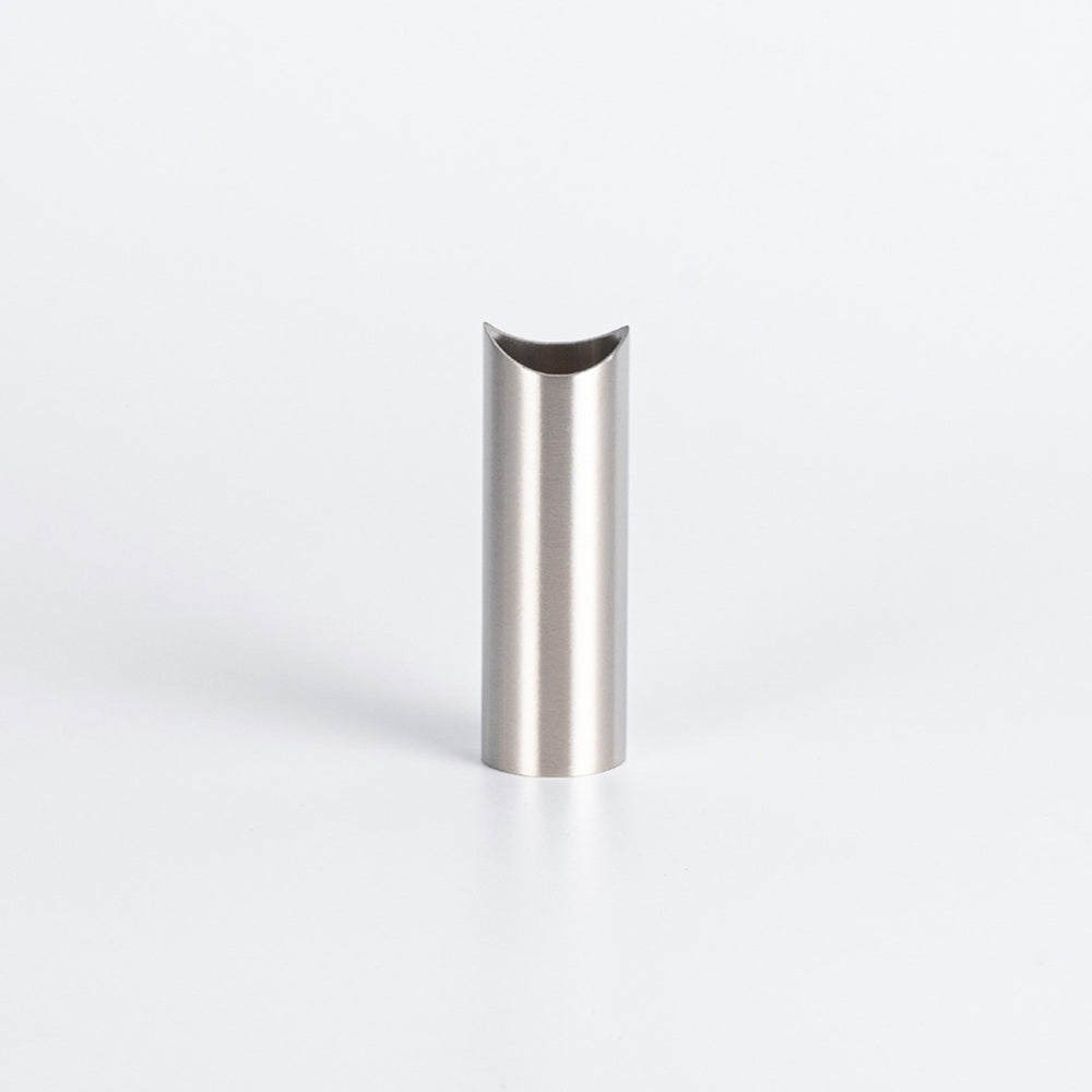 Radiant Round Tube Leg 70mm Cool Brushed Nickel CBN-LR70