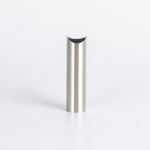 Radiant Round Tube Leg 90mm Cool Brushed Nickel CBN-LR90