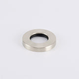 Radiant Vertical Towel Rail Cover Plate (Round & Flat) Cool Brushed Nickel CBN-VTR-CP