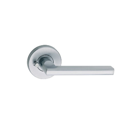 Gainsborough Lianna Privacy Lever Set Satin Chrome 115LIASC