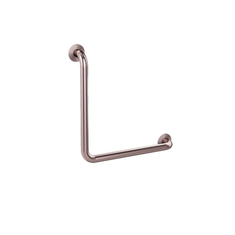 Meir 90° Ambulant Grab Rail 32×450×450mm Champagne MCR-90R45-CH