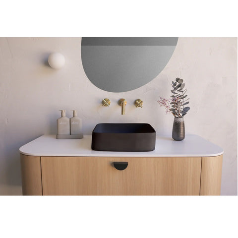 Nood Co Cast Basin - Surface Mount (Charcoal) CA1-1-0-CH