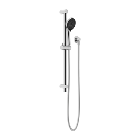 Nero Round Metal Project Rail Shower Chrome NR318CH