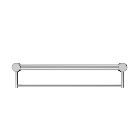 Nero Mecca Care 32mm Grab Rail With Towel Holder 600mm Chrome NRCR3224BCH