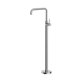 Nero Mecca Freestanding Bath Mixer Square Shape Chrome NR221903bCH