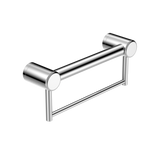 Nero Mecca Care 32mm Grab Rail With Towel Holder 300mm Chrome NRCR3212BCH