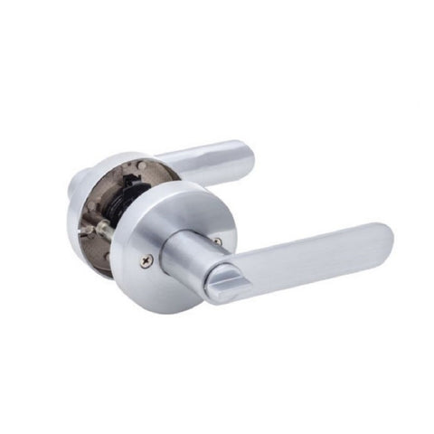 Trio Privacy Olympus Lever 70mm Round Satin Chrome WWL300SCC