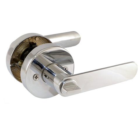 Trio Privacy Olympus Lever 70mm Round Chrome WWL300CPC