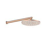 Greens Lavish Brass Wall Shower PVD Brushed Copper 239102BC