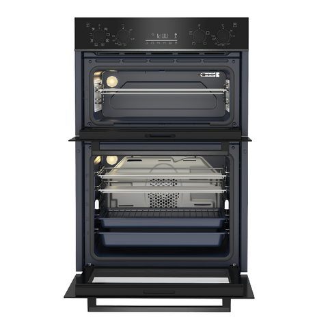 double oven with removable divider