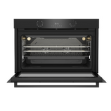 Beko Oven Twin Fan Multifunction Built-in 90cm Steam-cleaning Dark Stainless Steel BBO91271MDX