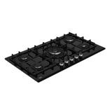 Beko Cooktop Gas 90cm Glass Black BCT90GG1