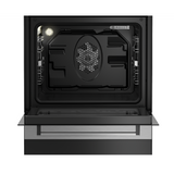 Beko Freestanding Cooker (Multi-functional 60cm Oven with Gas Cooktop) Stainless Steel BFC60GMX