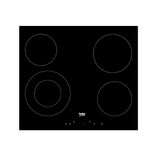 Beko Cooktop Ceramic Electric 60cm (Vitroceramic) Black HIC644021