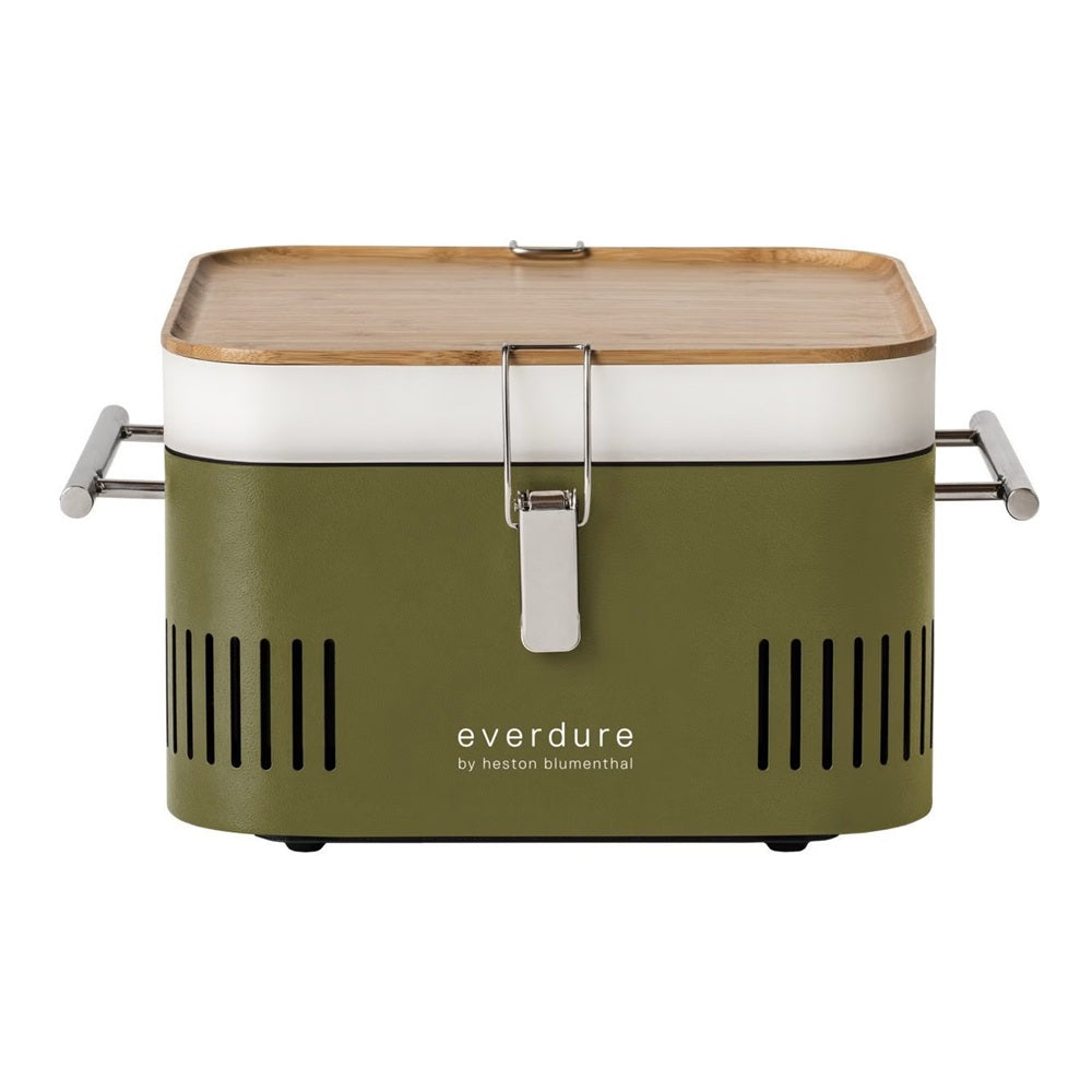 Everdure Cube Charcoal Portable BBQ Khaki HBCUBEK