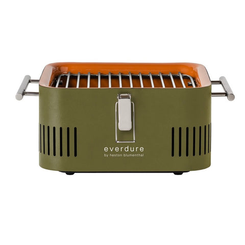 Everdure Cube Charcoal Portable BBQ Khaki HBCUBEK