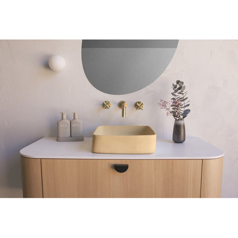 Nood Co Cast Basin - Surface Mount (Custard) CA1-1-0-CU