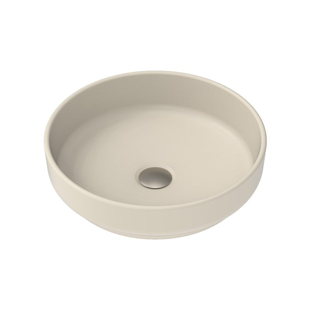 ADP Monroe Above Counter Basin 400mm Matte Ivory TOPCMNR400MI